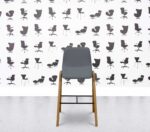 Refurbished Naughtone Viv Wood Stool - Paseo