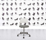 Refurbished Kinnarps Embrace - Chrome Frame - Grey Seat - Image 2