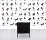 Refurbished Moroso STEEL Leather Easy Chair - Black