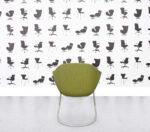 Refurbished Naughtone Always Chair on Cantilever - Apple Fabric