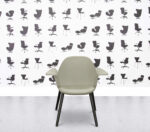 Refurbished Vitra Organic Chair Low Back - Cream Fabric