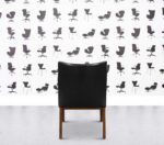 Refurbished Wittmann Berlin Dining Chair - Black Leather