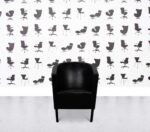 Refurbished Moroso Novecento by Antonio Citterio - Black Leather
