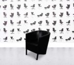 Refurbished Moroso Novecento by Antonio Citterio - Black Leather