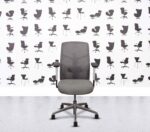 Refurbished Boss Design Tauro - Polished Aluminium - Grey Mesh and Seat