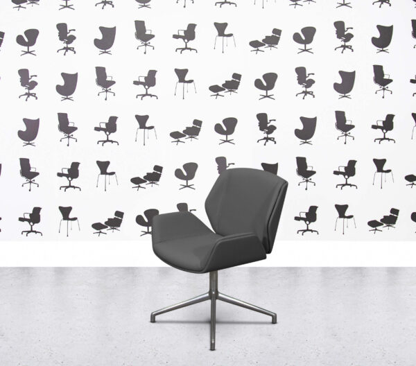 Refurbished Boss Design Kruze - Fully Upholstered - Grigio Grey