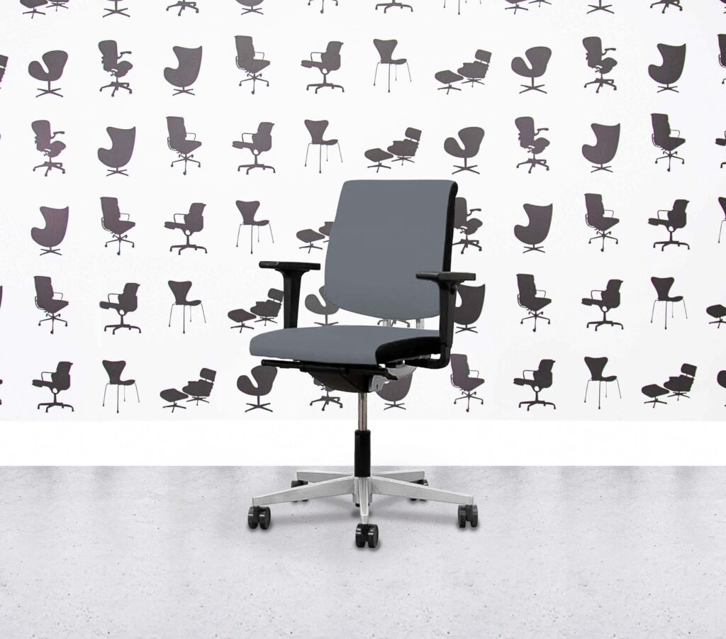 REFURBISHED DESIGNER OFFICE CHAIRS SALES AND OFFERS 3 Refurbished Sedus Black Dot - Aluminium Frame - Paseo