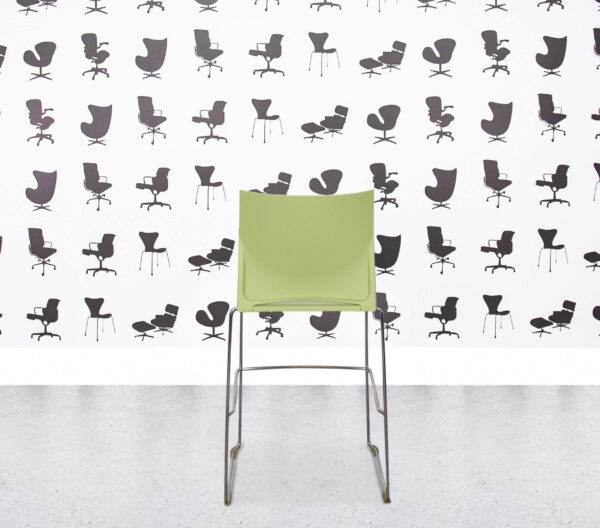 Refurbished Connection Expresso Bar Stool - Green